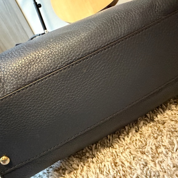 COPY - Royal Blue Micheal Kors Leather Handbag - Picture 6 of 14